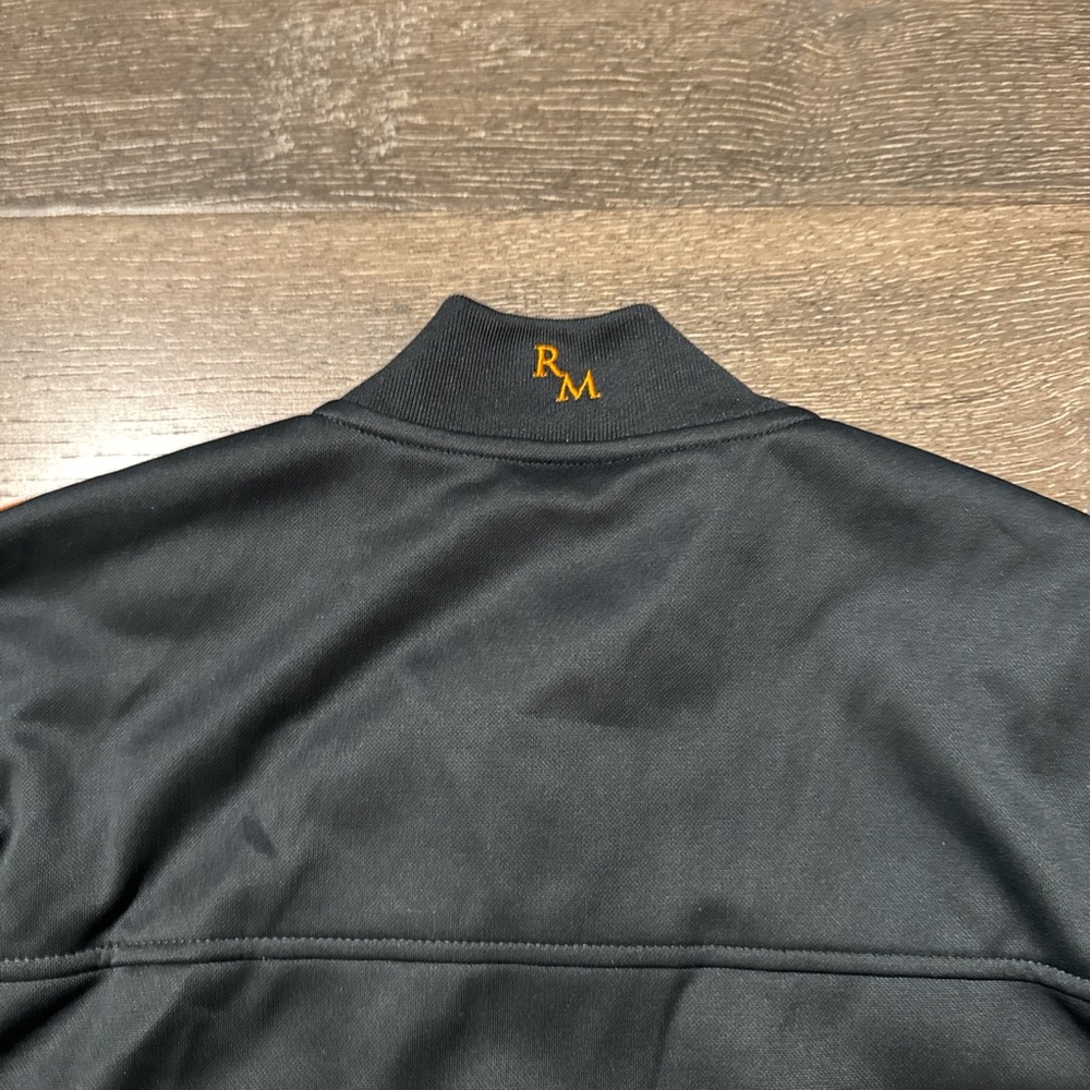 Adidas Black and Orange Track Jacket - Picture 4 of 5